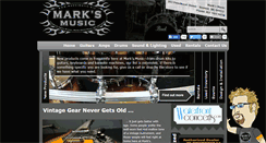 Desktop Screenshot of marksmusic.biz